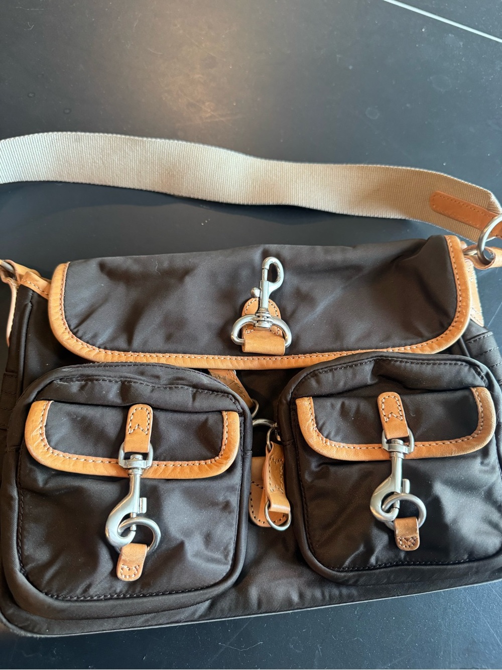 J.Crew Nylon Cargo Hobo Bag